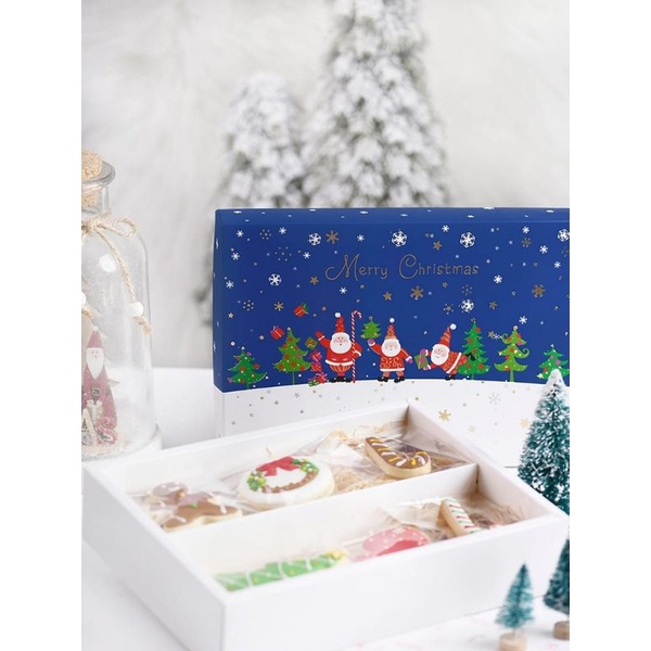 KOTAK HAMPER NATAL SEKAT BOX CHRISTSMAS COOKIES NASTAR NB19