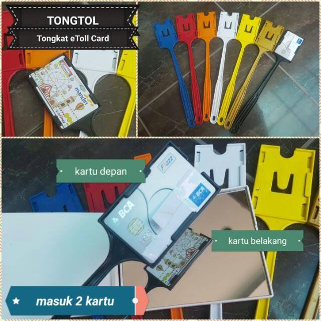 Tongkat Stik E-Toll Tongtoll Tong Toll E-Money GTO Etoll 1 Kartu Tongtol