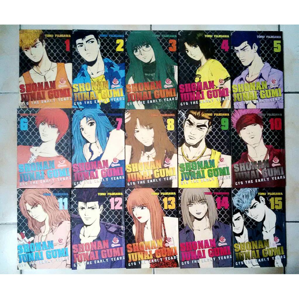 Gto Shonan Junai Gumi 15eps Tamat By Toru Fujisawa Shopee