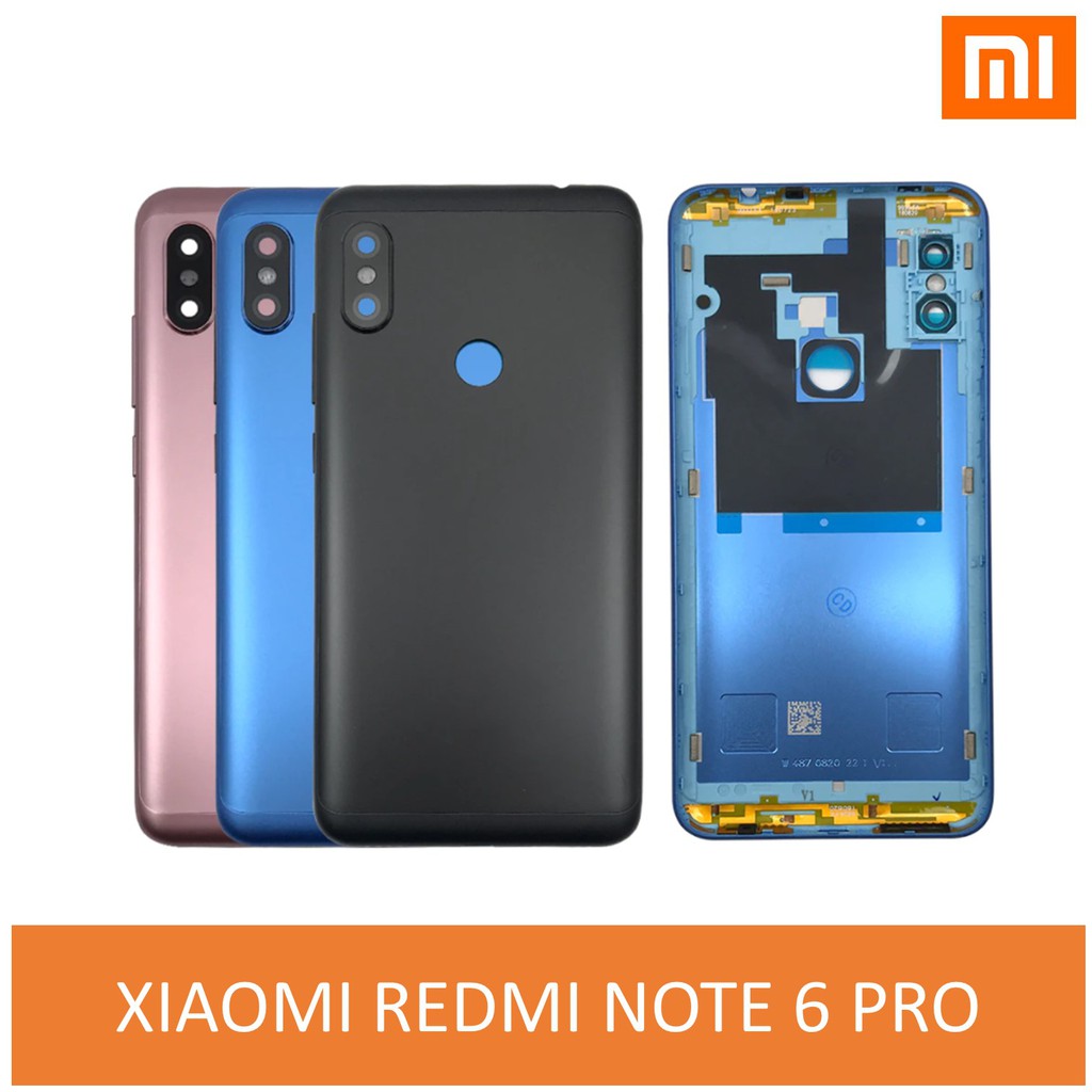 BACKDOOR BACK COVER CASING XIAOMI REDMI NOTE 6 PRO ORIGINAL