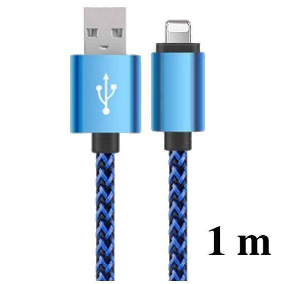 Nylon Braid Lightning USB Fast Charging Cable For Iphone Ipad