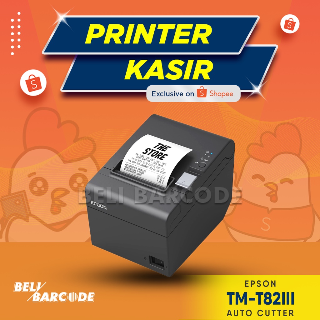 Printer POS Kasir EPSON TM-T82III Struk Thermal