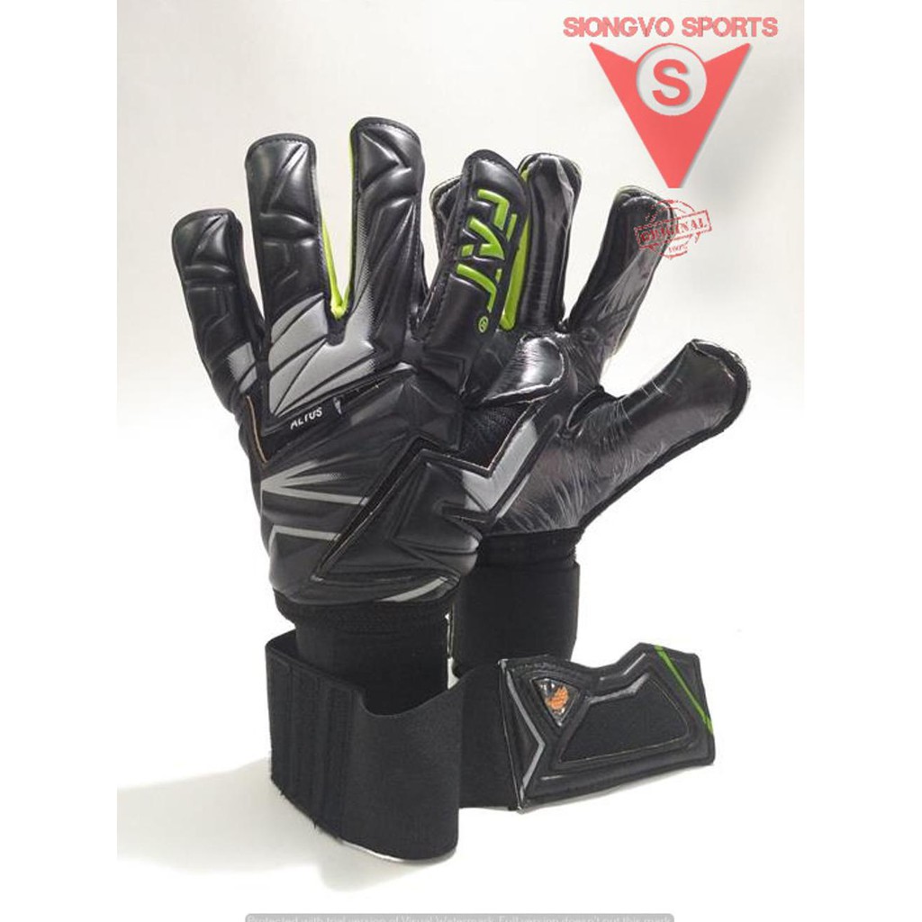 SARUNG TANGAN KIPER GK GLOVE - FAT VENOM ALTUS BLACK ORIGINAL NEW 2018