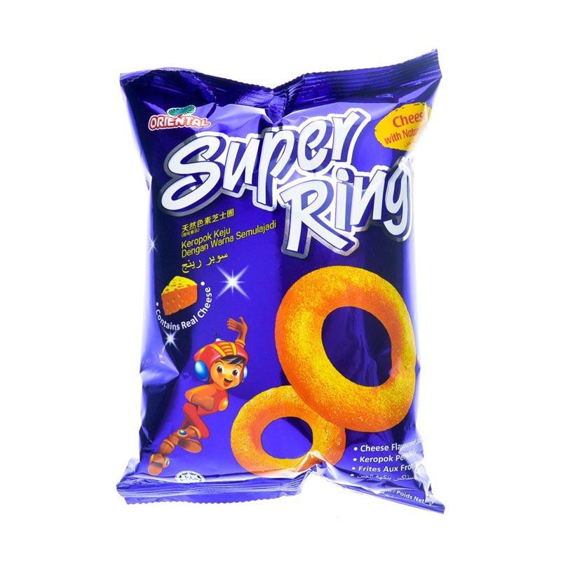 

ORIENTAL SUPER RING CHEESE FLAVOURED SNACKS 60GR