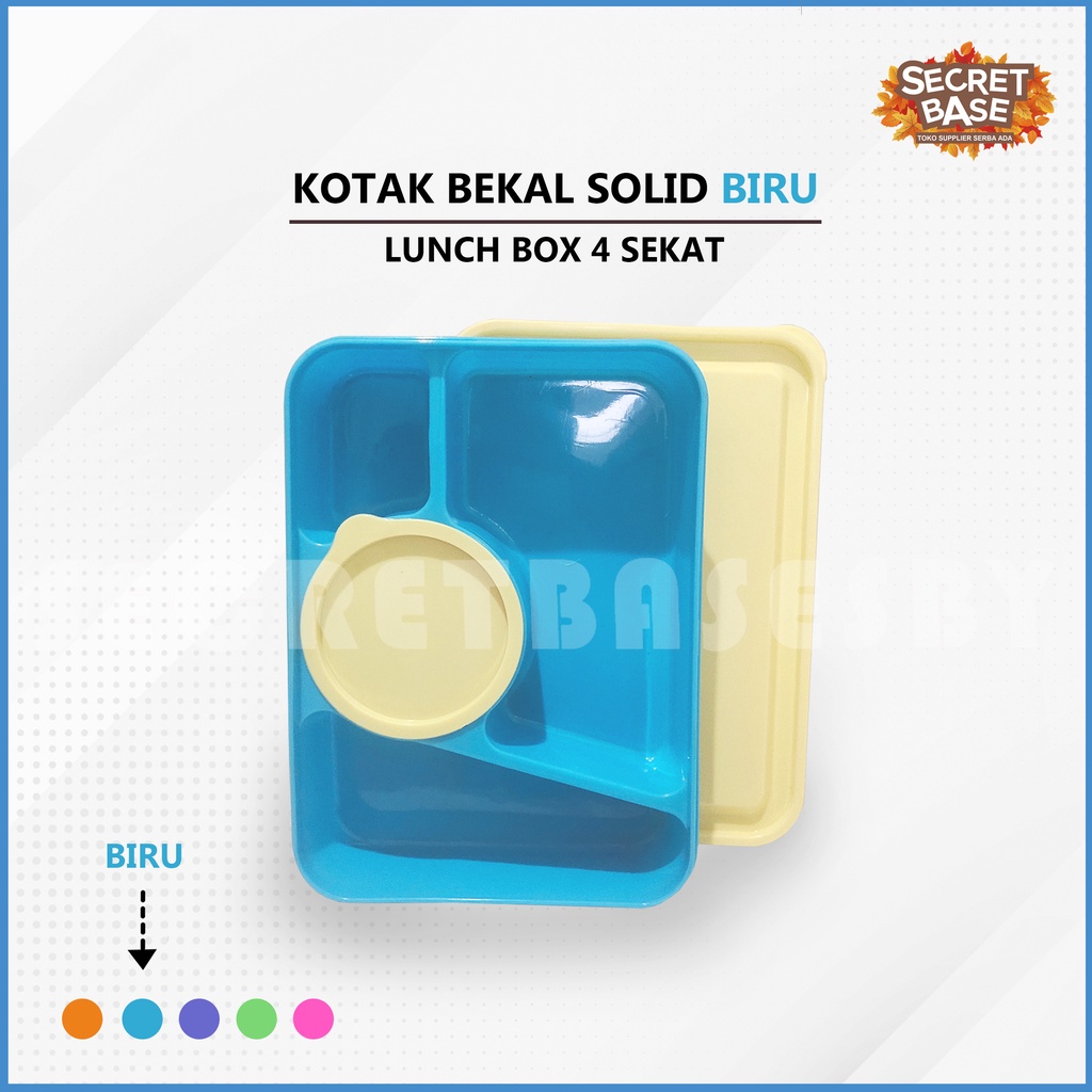 KOTAK MAKAN BEKAL - Food Grade Tahan Panas / Lunch box Anti Tumpah