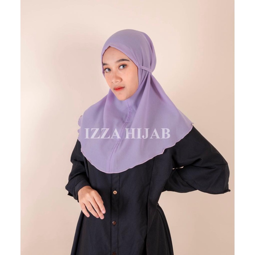 HIJAB INSTAN BERGO MARYAM DIAMOND CREPE SIZE 60X70CM REMAJA