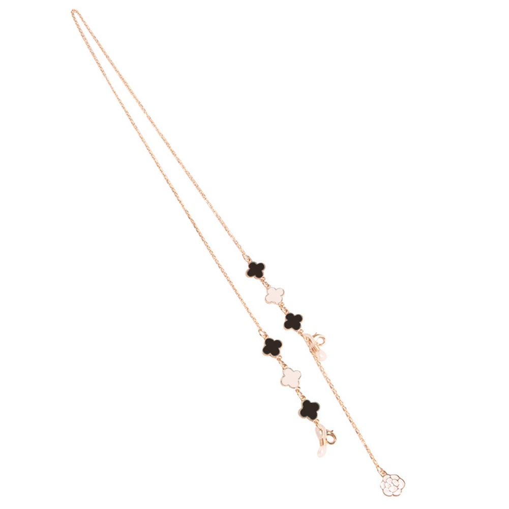 Mask extendermask lanyardglasses chainmask comfort beltglasses decoration chain ew fashion adjustable mask anti-lost chainheadphone lanyardfour-leaf clover pendant decoration chain -OW-