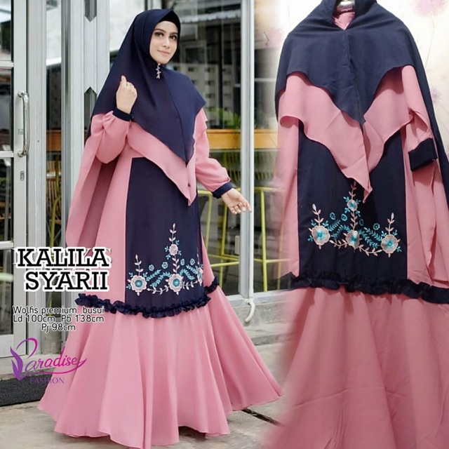 Kalila syari hijab