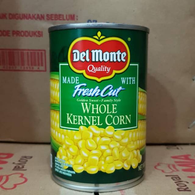 

Jagung kalengan del monte