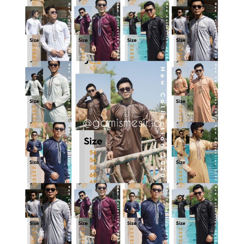 READY JUBAH/GAMIS PRIA DAFFAH HARAMAIN MESIR