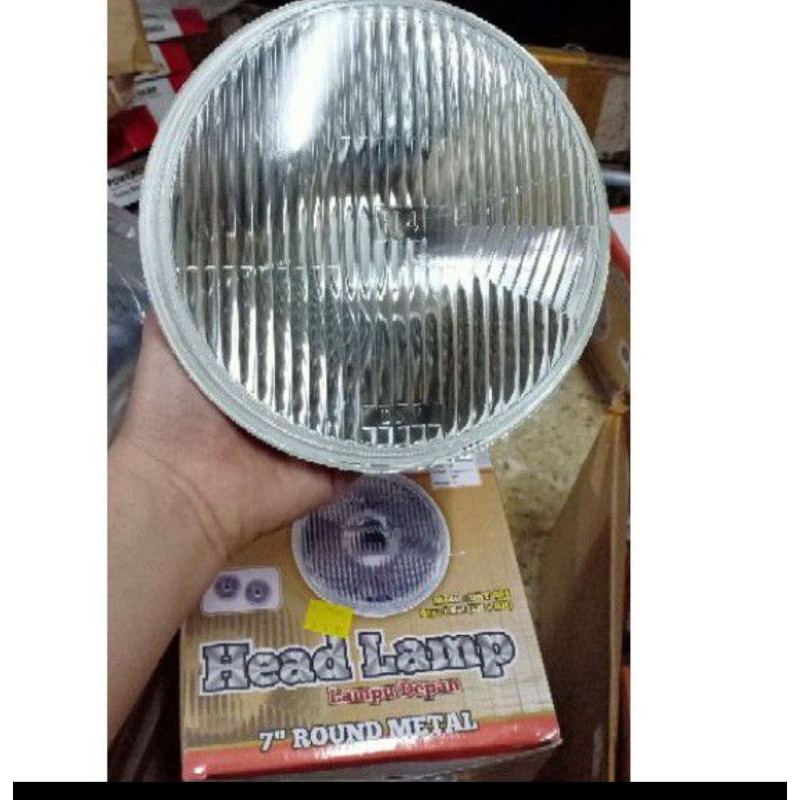 lampu bulat 7in universal st100 buek...hiace lama set