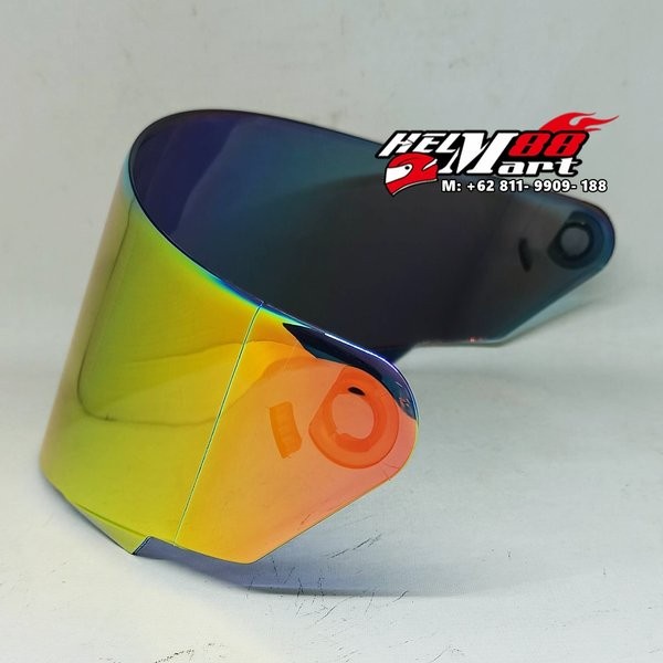 PALING MURAH VISOR KYT TT COURSE ORIGINAL KYT       Visor Helm KYT TT Course IRIDIUM Kaca KYT