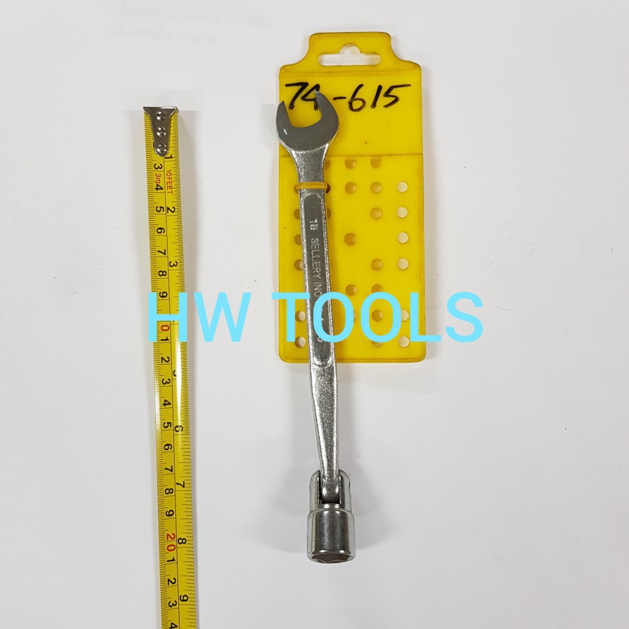 FLEXIBLE SOCKET WRENCH 15 MM KUNCI PAS SOCK 15MM SELLERY 74-615