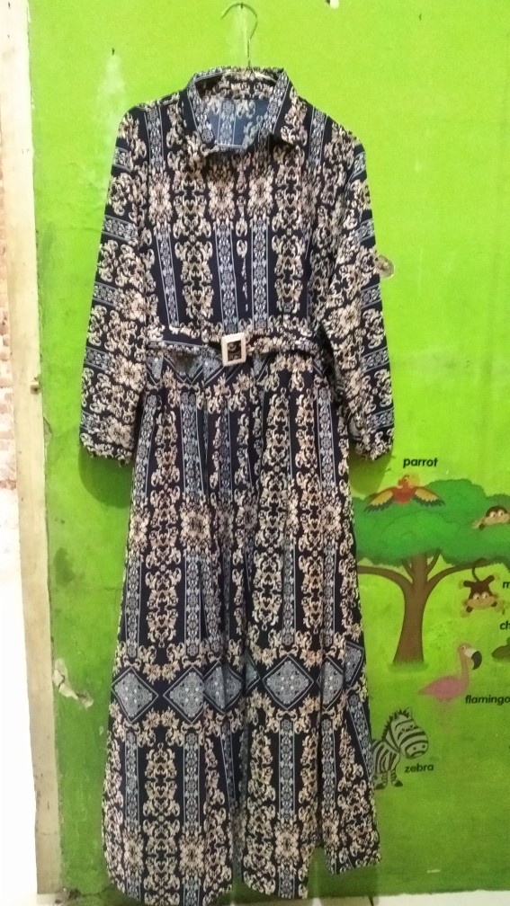 Gamis Setrok Bunda Princes Mustika