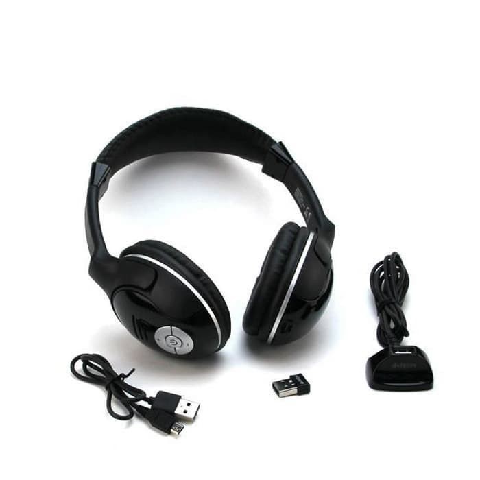 Headset a4tech rh500 wireless multi link stereo bass with microphone rh-500 - Headphone gaming