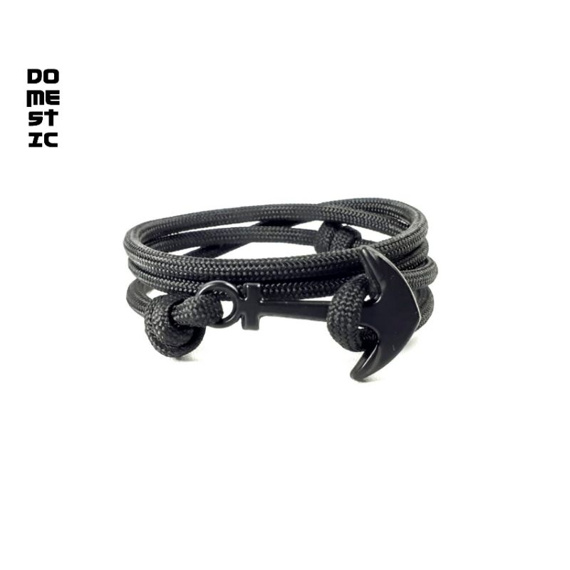 Gelang Charm jangkar anchor tali paracord gelang tali paracord prusik outdoor nautical bracelet