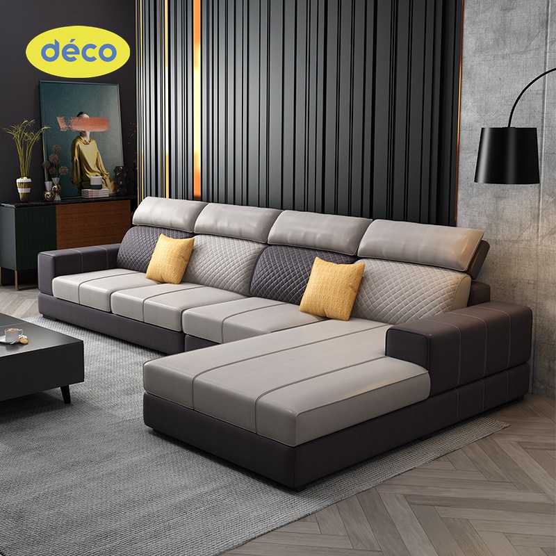 Sofa Ruang Tamu / Sofa Keluarga Model L Terbaru