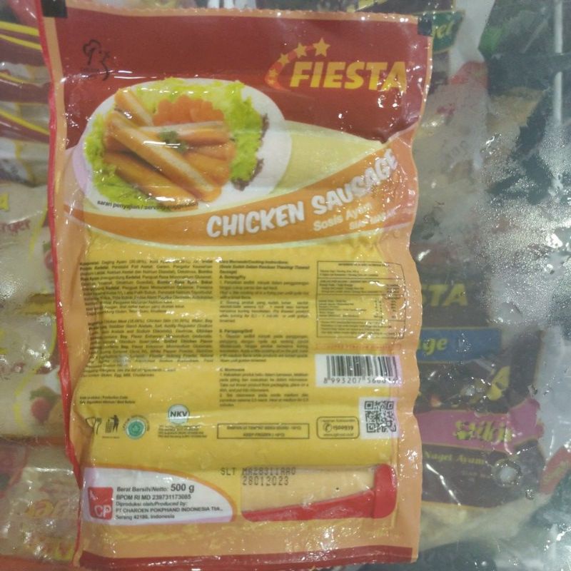 

Fiesta/Chicken sausage/Sosis Ayam/500gr