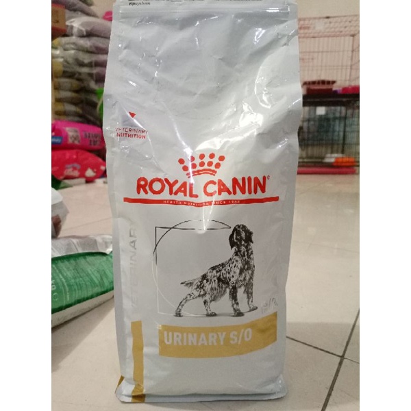ROYAL CANIN VET URINARY SO DOG 2KG DRY FOOD KHUSUS MENGALAMI SUSAH