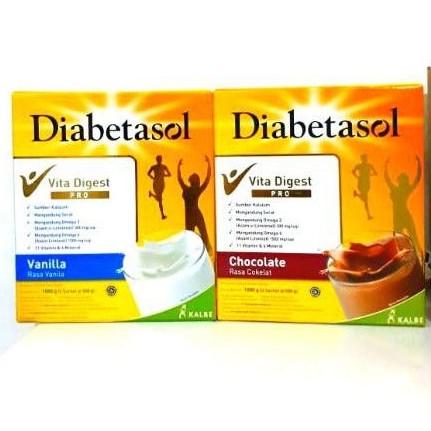 Susu Diabetasol 1kg Rasa Coklat/Vanilla