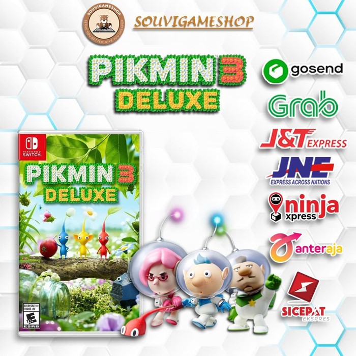 PALING MURAH NINTENDO SWITCH PIKMIN 3 DELUXE ENGLISH