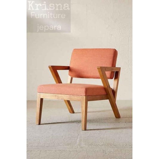 KURSI MINIMALIS KAYU JATI TUA /SOFA SINGLE MINIMALIS/FURNITURE JEPARA