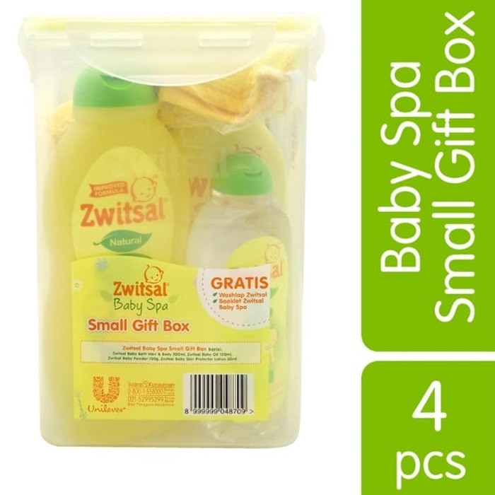 *BEST SELLER*  Zwitsal Baby Round Box / Small Gift Box / Basic Pack - Set Perawatan Bayi-3