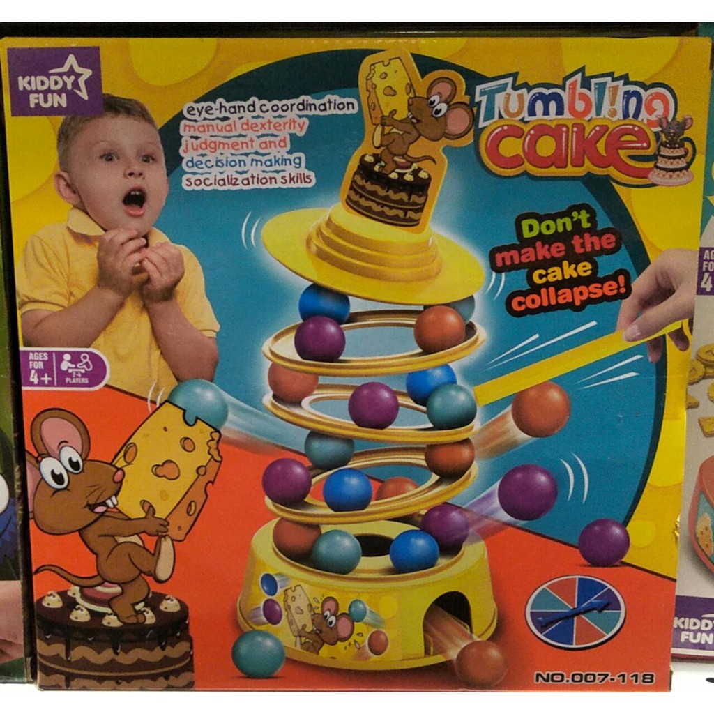 Kiddy Fun Tumbling Cakes tumble cake
