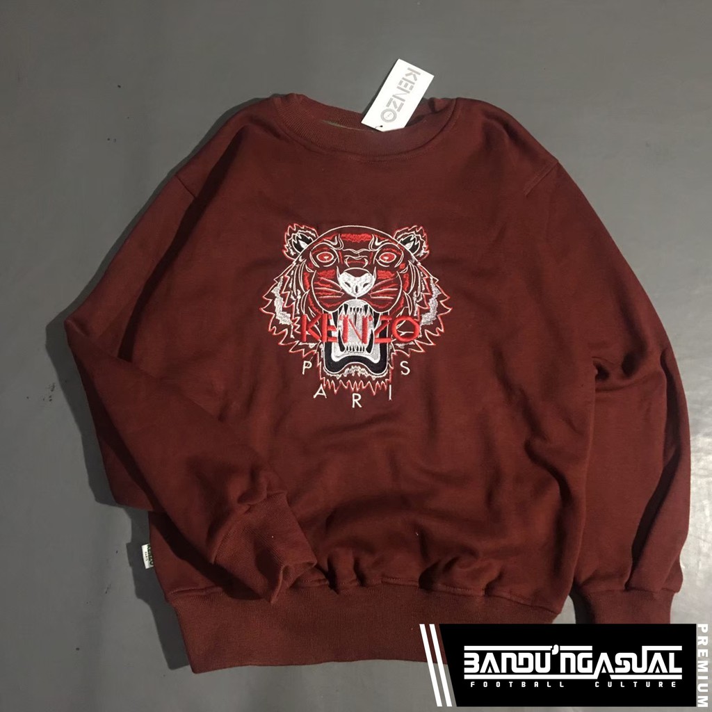 CREWNECK KENZO (MAROON)