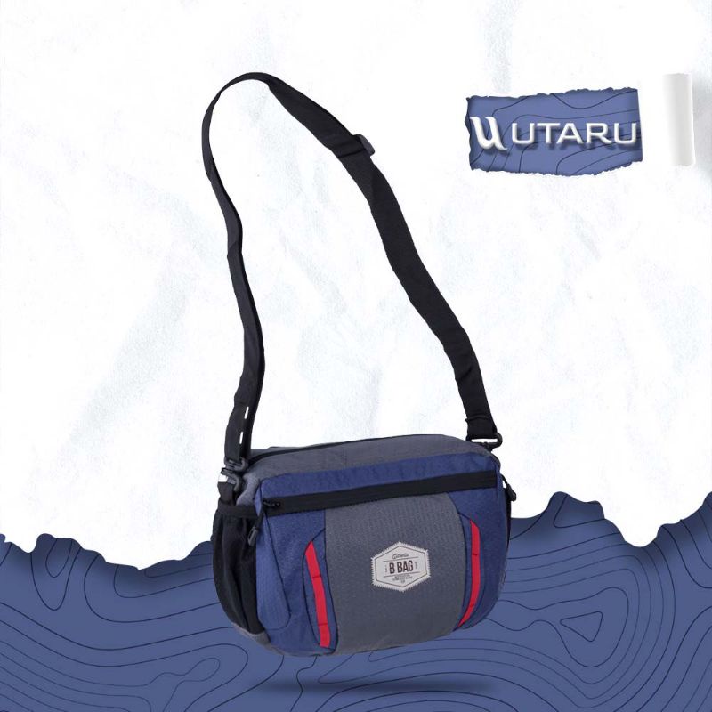 New Arrival - Tas Waistbag Pria Salempang Casual Selempang Outdoor Premium Waterproof Anti Air Tourer Shoulder Bag