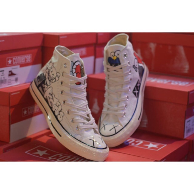 Converse x kaws