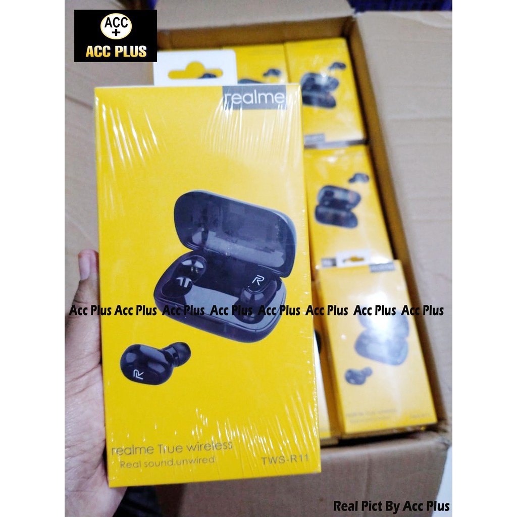 Earphone Headset Realme TWS R11 True Wireless Bluetooth Earbuds