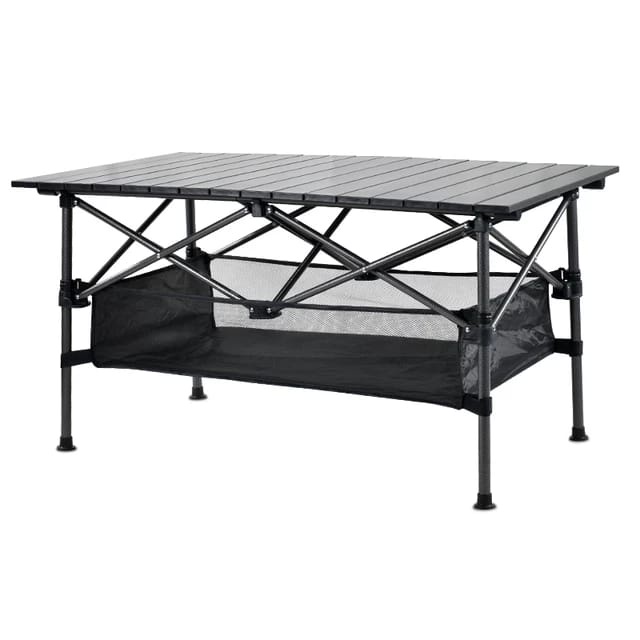 Bushman meja lipat aluminium portable size MEDIUM meja camping outdoor meja taman