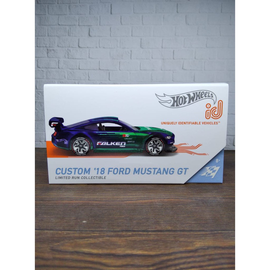 Hot Wheels id Custom '18 Ford Mustang GT Series 2HW Speed Graphics NEW 2020