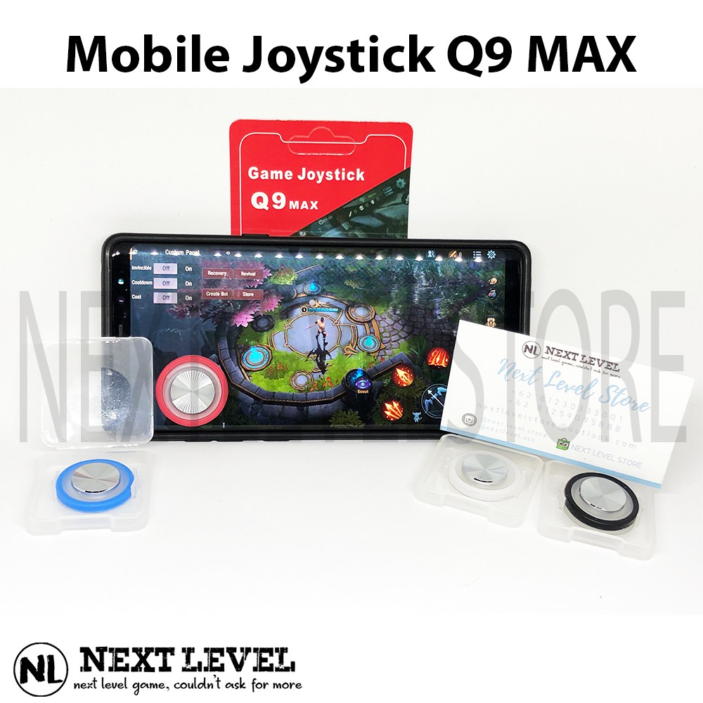 Mini Mobile Joystick Q9 For Gaming PUBG,ROS, ETC 2018 SMALL TYPE!