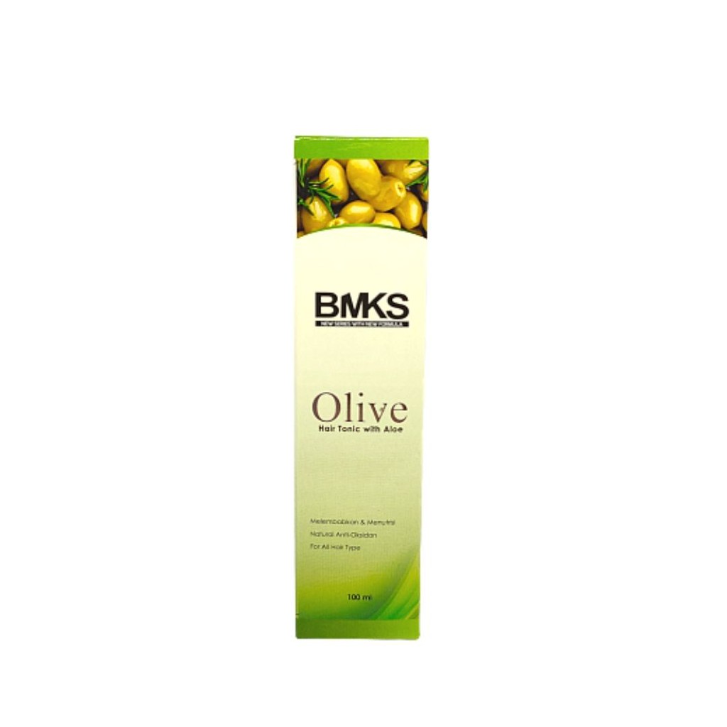 BMKS OLIVE HAIR TONIC KERATIN HAIR TREATMENT KECANTIKAN PERAWATAN RAMBUT RUSAK ORIGINAL BPOM