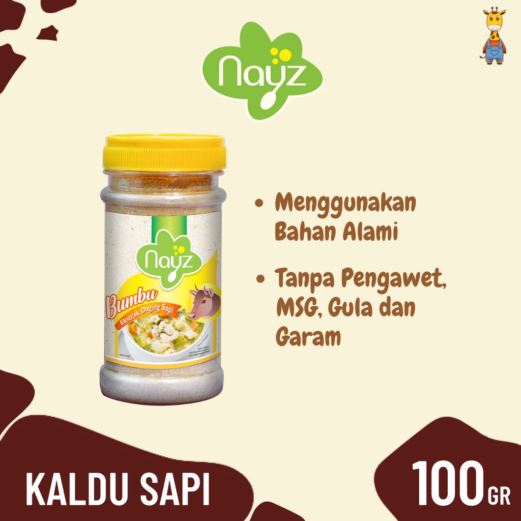 Nayz Kaldu Daging Sapi 100gr