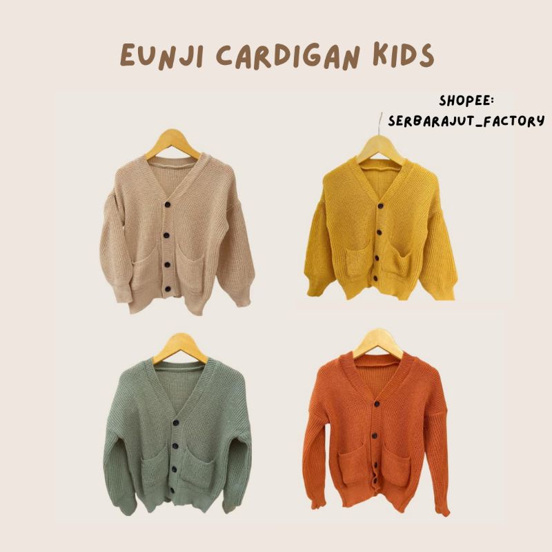 Eunji Cardigan Kids / Cardigan anak 3th-6th/Cardigan Anak Unisex