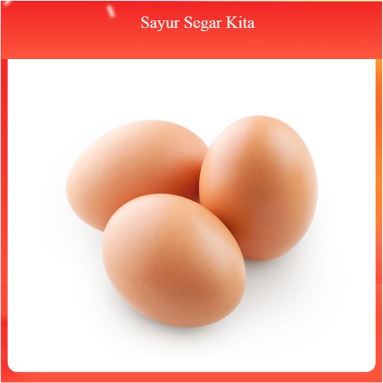 

Telur Ayam Negeri 1 pack (15 butir)