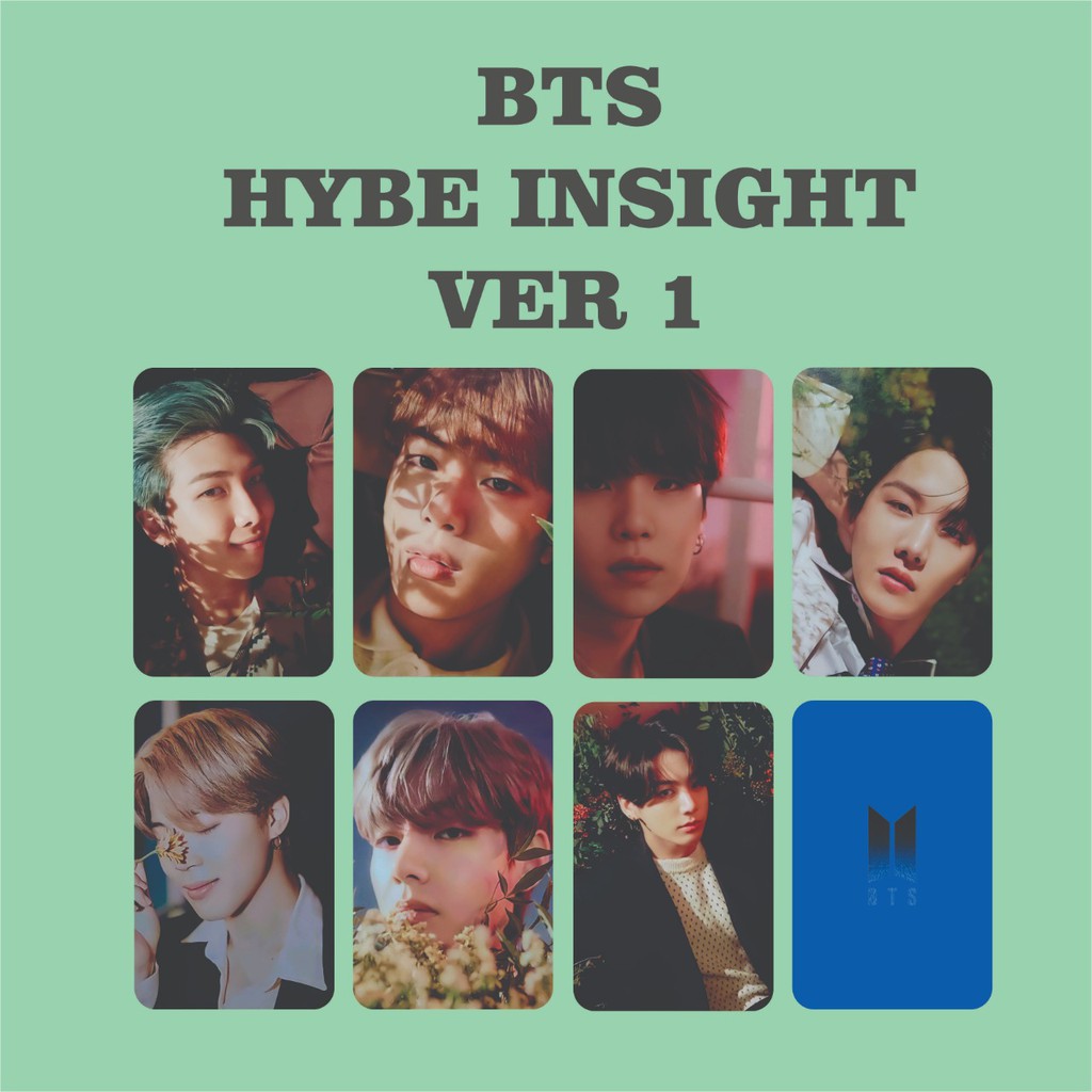 BTS HYBE INSIGHT PHOTOCARD