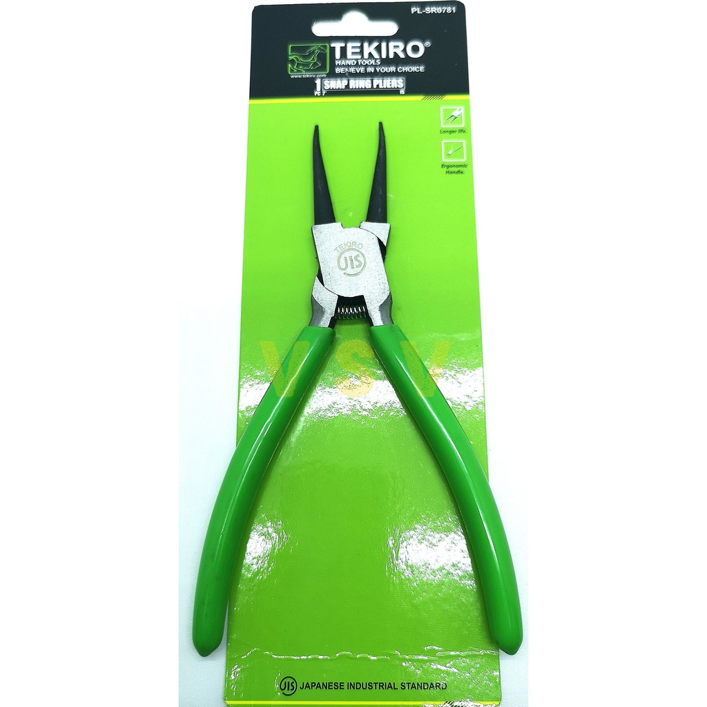 Tekiro tang snap ring 7&quot; set 2pc lurus / tang snapring 7&quot; set 2pc ES,IS