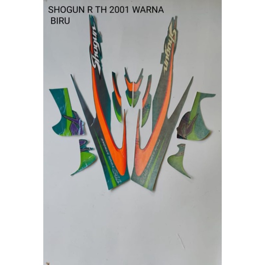 STRIPING SHOGUN R 2001 BIRU