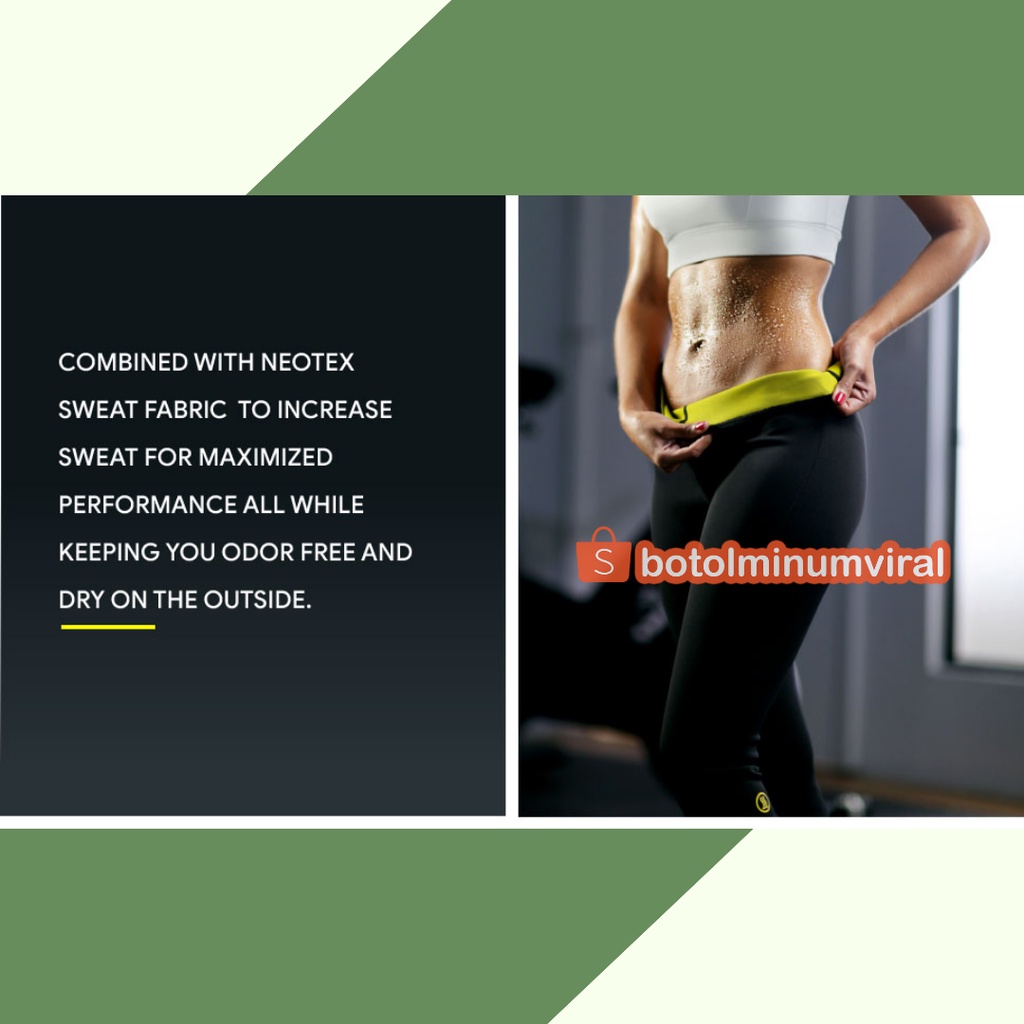 Celana pembakar pelangsing lemak perut buncit pinggang paha Maksimal PREMIUM