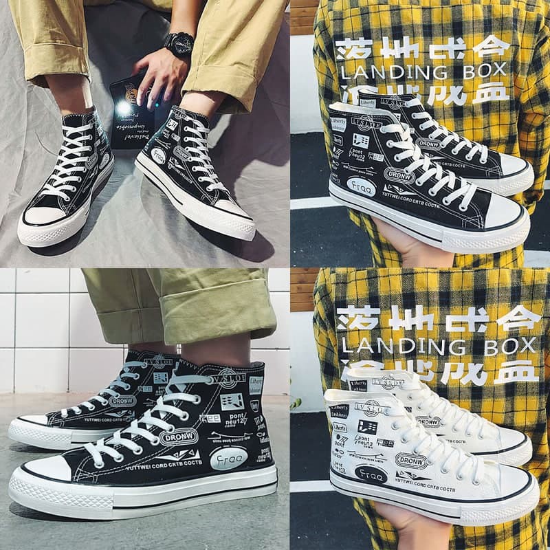 [BISA COD] Sepatu Pria Sneaker Artco/basic sepatu casual unisex tinggi/ sneaker import berkualitas p