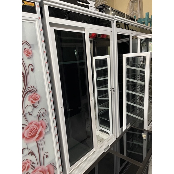 Almari pakaian bahan Aluminium white khusus kediri nganjuk tulungagung aluminium kediri