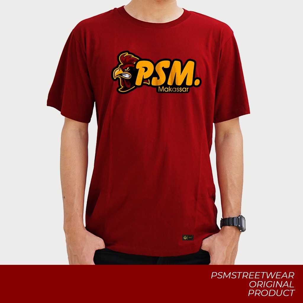 Baju PSM Makassar / Bukan Jersey PSM / Kaos Kren PSM Makassar / Kaos PSM Makassar Edisi Rooster