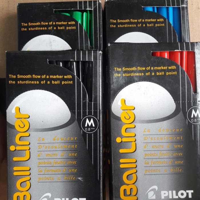 

Pulpen Pilot Balliner 0.8Mm/Pack