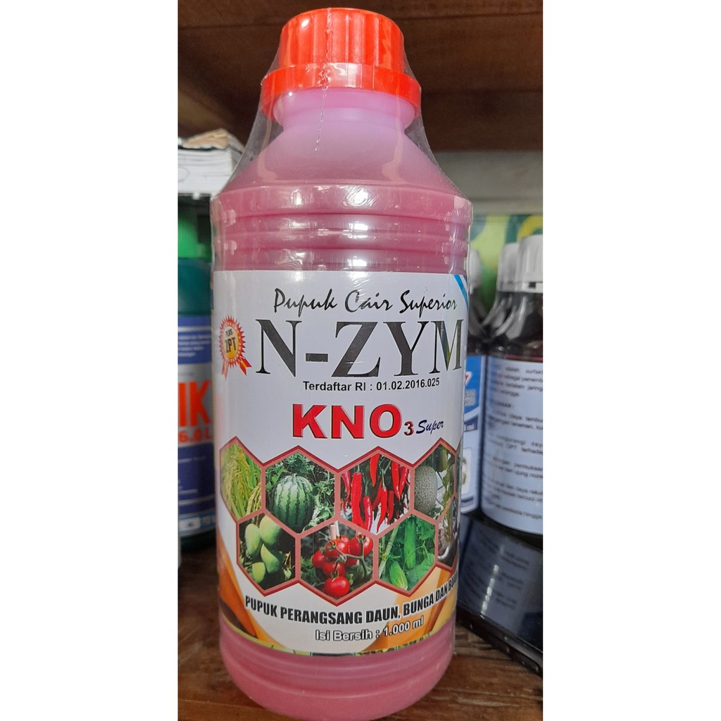 Pupuk cair N-ZYM KNO3 super 1liter