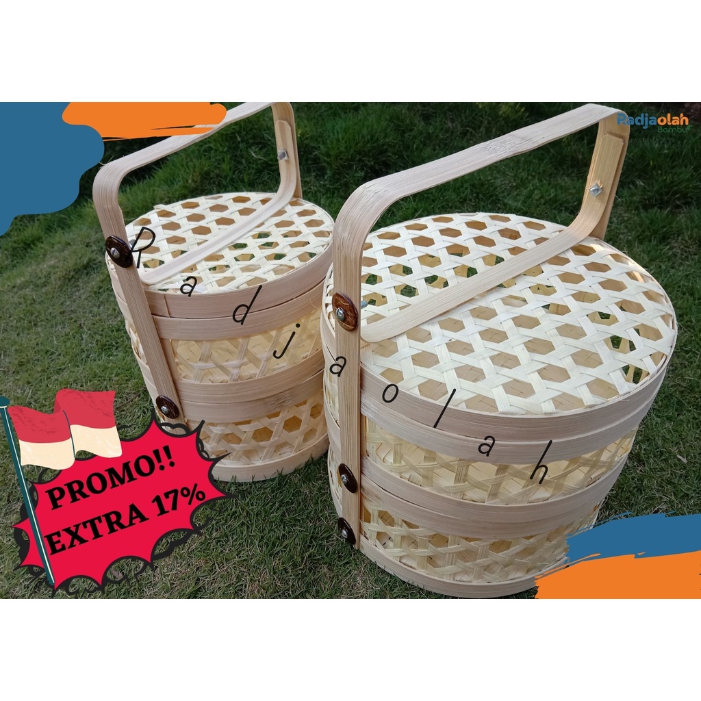 Jual Tenong Bambu Susun Motopuru Diameter Cm Shopee Indonesia