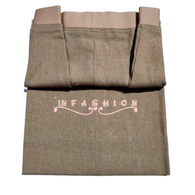 ROK KANTOR PINGGANG KARET ROK GURU ROK KERJA A-LINE ROK A SUPER JUMBO L5 L6 L7 L8-Moca